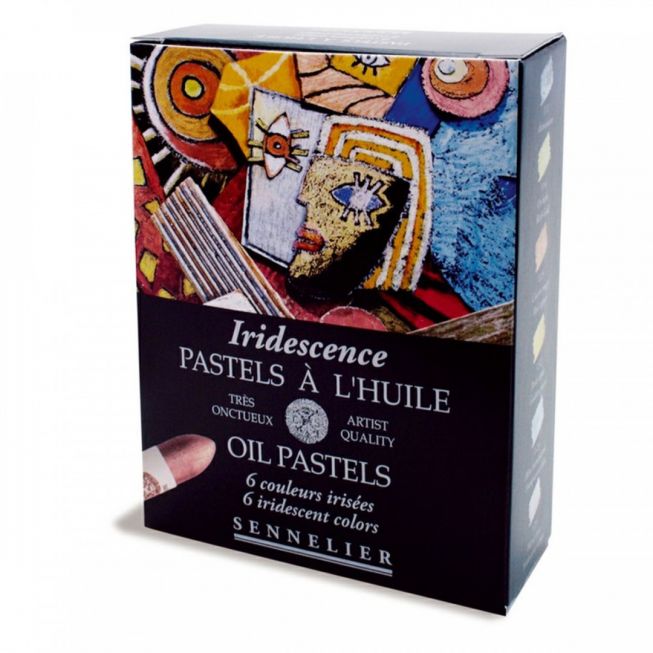 Sennelier - Oil pastels 6pk iridescence