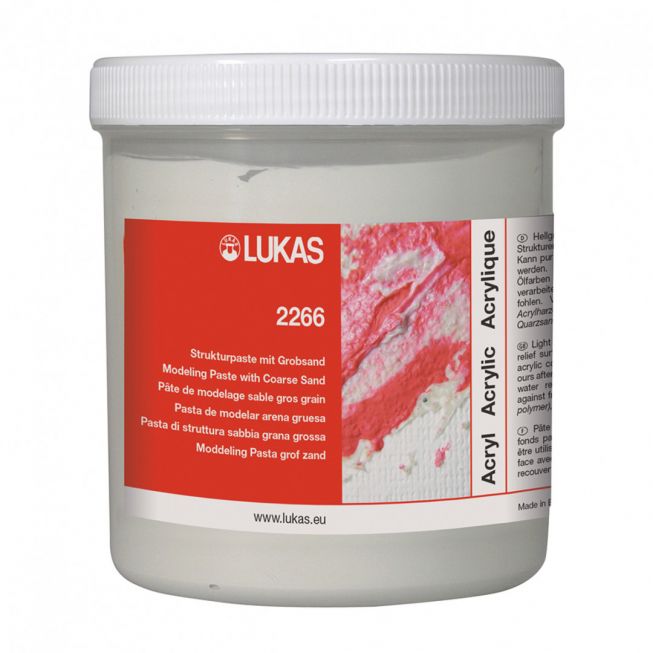 Lukas - Modeling paste coarse sand - 250ml