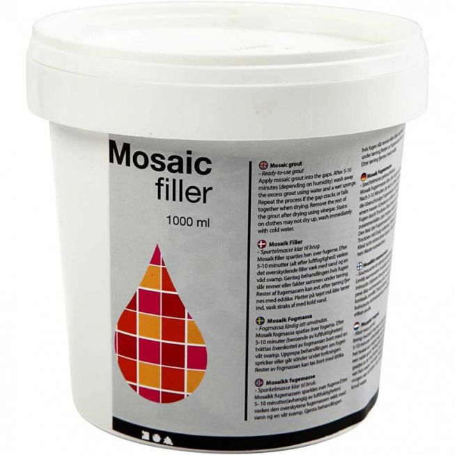 Mosaic Filer white