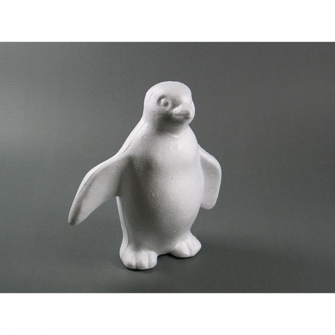 Isoporfigur pingvin