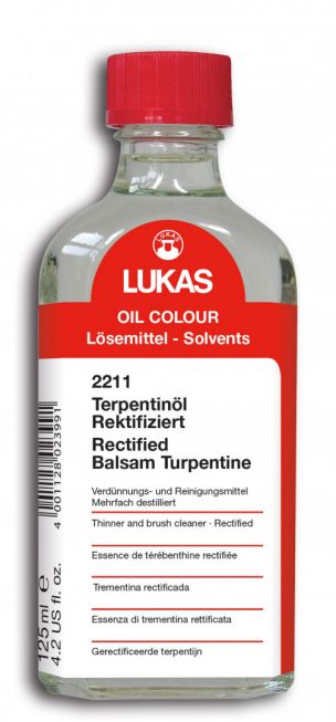 Lukas - Turpentine rektifisert 2211 125 ml