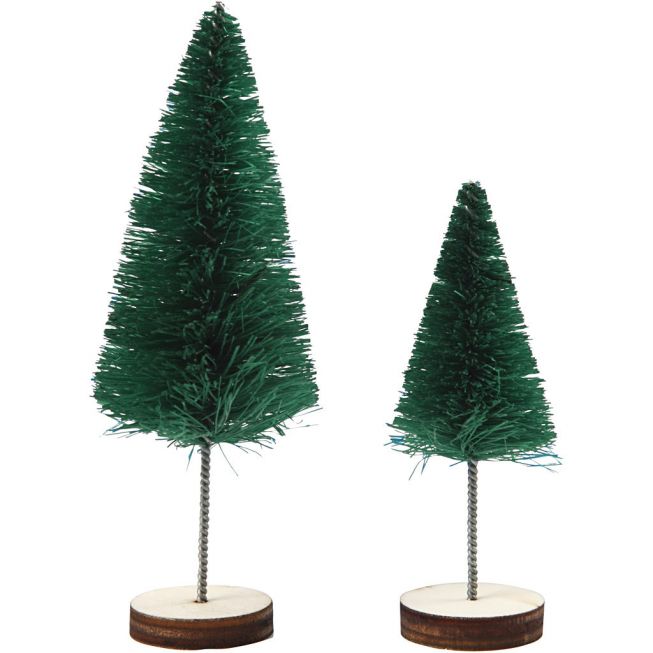 Christmas spruce trees