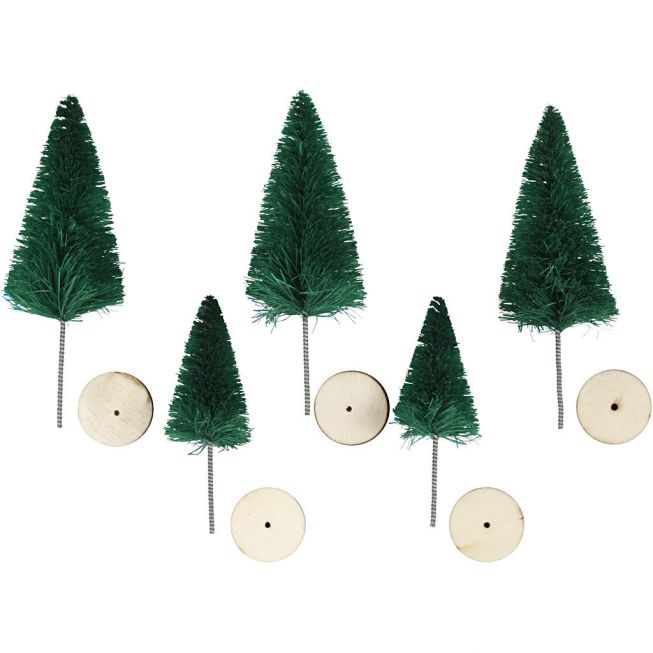 Christmas spruce trees