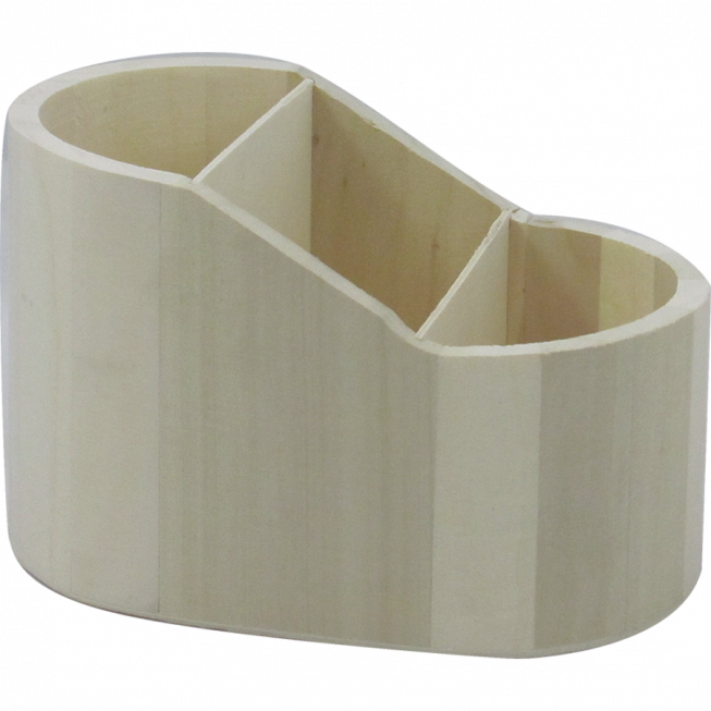 Pencil holder. oval