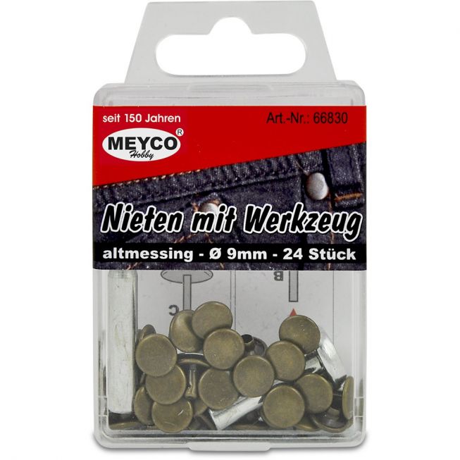 Meyco - Nagler kobber 24pk