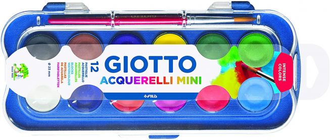 Giotto Acquerelli mini 12
