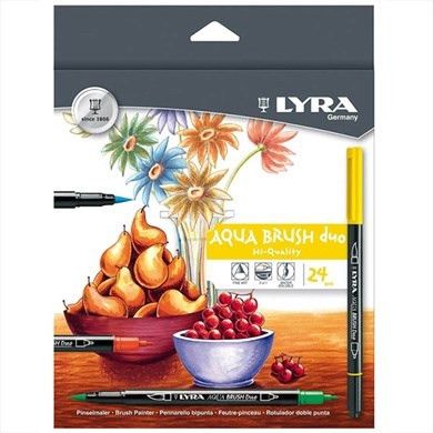 Lyra - Aqua brush duo 24pk