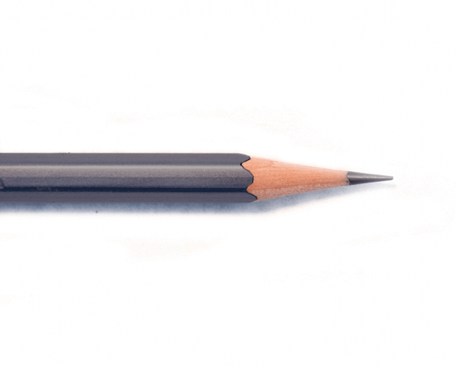 Blackwing Long Point Sharpener - hvit