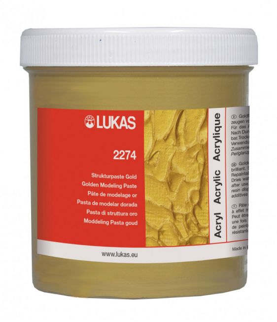 Lukas - Modeling paste golden 250ml