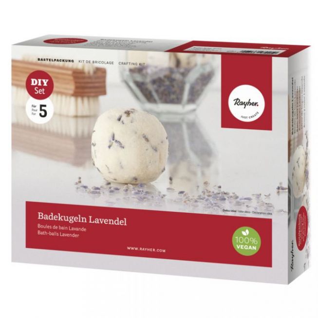 DIY Badebombe lavendel