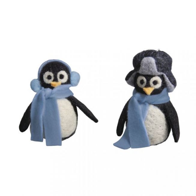 Felt-pingvin DIY