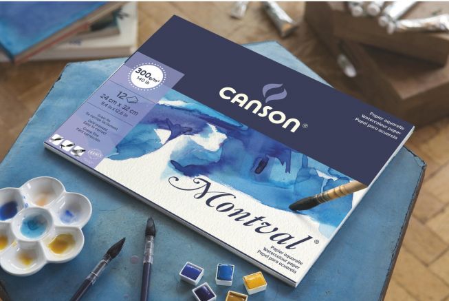 Canson Montval 300g CP 24x32cm