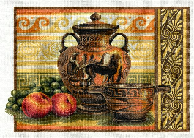 Embroidery kit - greek pots