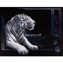 Diamond painting - tiger 48x38cm