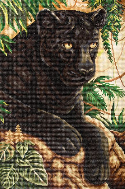 Diamond painting - Panther