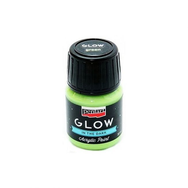 Pentart - Glow in the dark acrylig paint