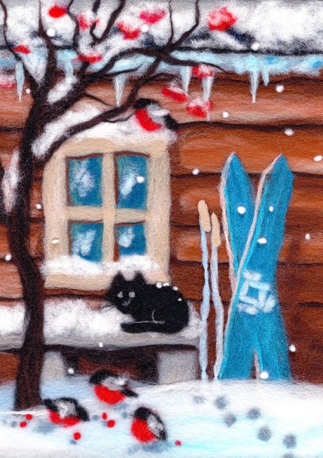 Painting wool kit - Russian Winter