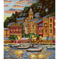 Diamond painting - Portofino  lights