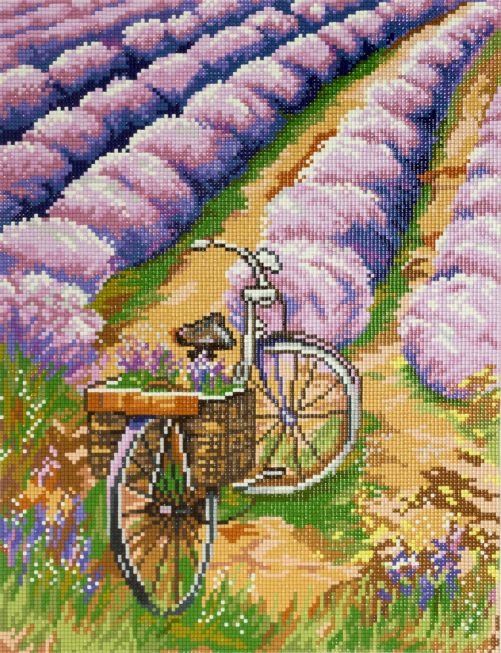 Diamond painting - Lavender field