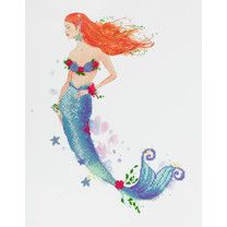 Diamond painting - mermaid 35x45cm