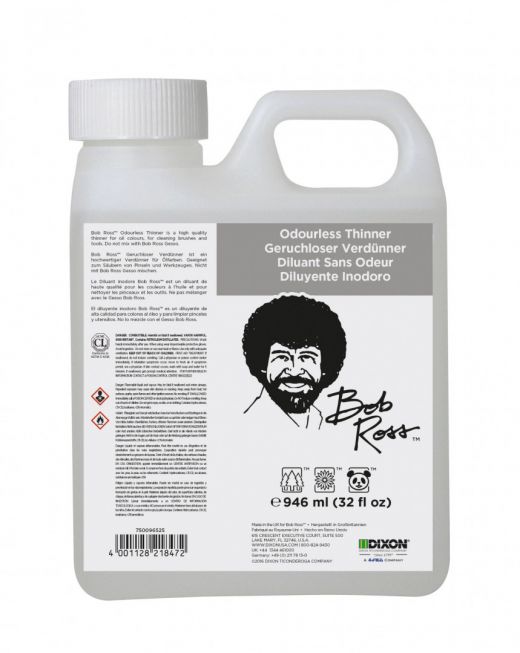 Bob Ross odourless thinner 946 ml