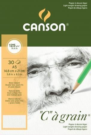 Canson "C" à grain 125g A5