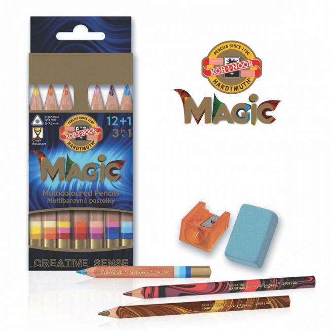 Koh-I-Noor - Magic 12+1 3in1