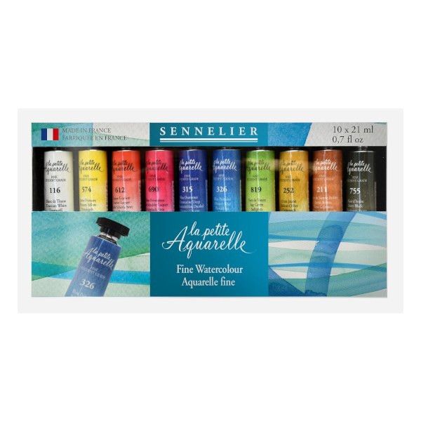 Sennelier - La petite aquarelle 10 x 21ml Tubes