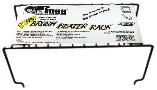 Bob Ross Brush Beater Rack
