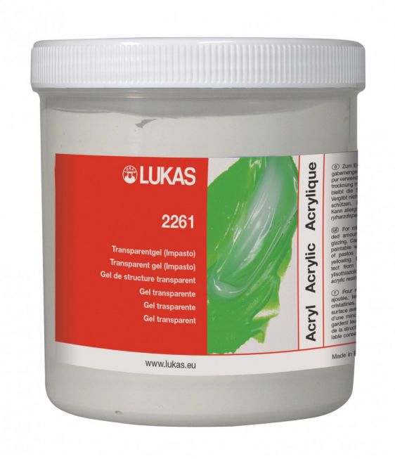 Transparent gel [impasto] - 250ml