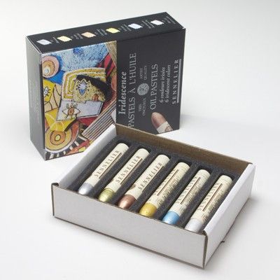 Sennelier - Oil pastels 6pk iridescence