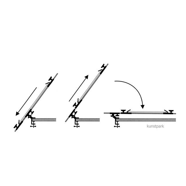 Bord staffeli no1 metall