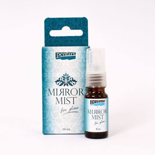 Mirror mist for glass