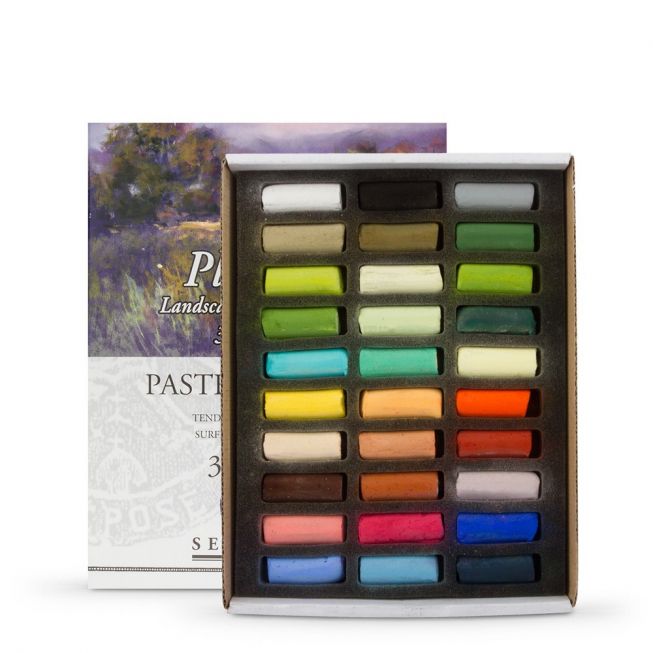 Sennelier - Soft pastel sett 30 halve -Landscape