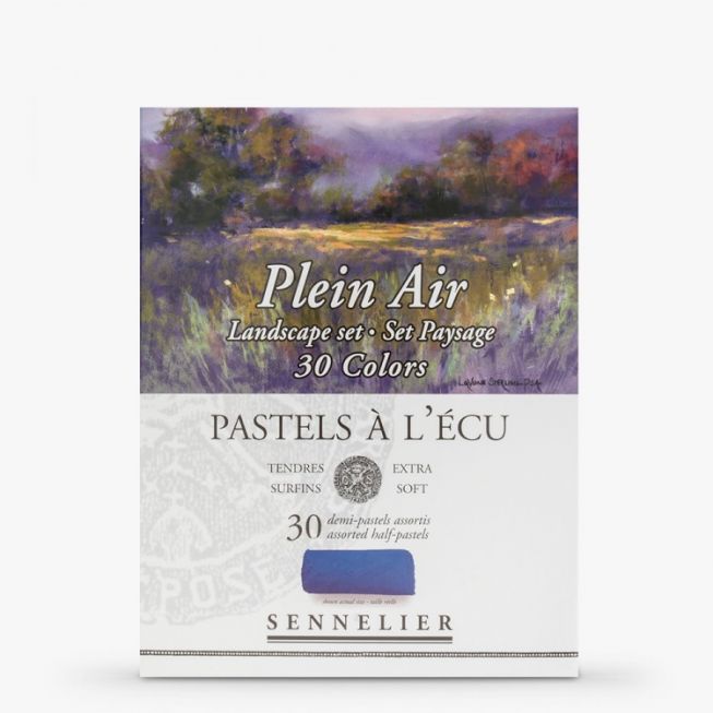 Sennelier - Soft pastel sett 30 halve -Landscape